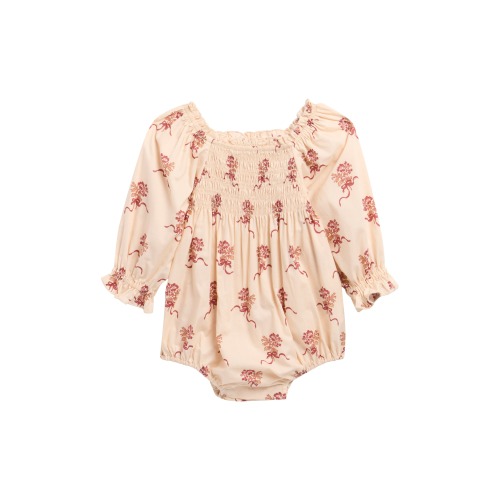 Autumn Floral Cotton Romper