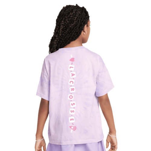 Hydrangea Tie Dye Girl's Lacrosse Tee