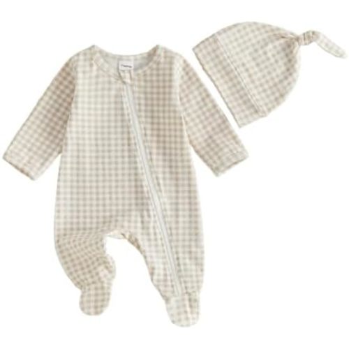 Twopumpkin Baby Boy Coming Home Outfit Jumpsuit