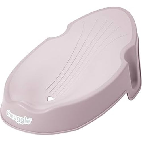 Shnuggle | Newborn Baby Bath Support | Ergonomic Soft-Touch Seat | Lightweight Non-Slip Base | Compact | Perfect for Babies up to 6 Months