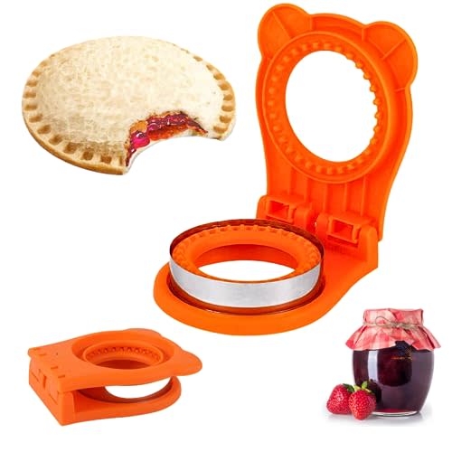 Sandwich Cutter and Sealer, Sandwich Cutter for Kids, Uncrustables Sandwich Maker, Bread Cutters Sandwich DecrusterGreat for boys girls kids Bento Box Lunch Box