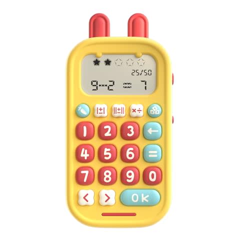 alilo Math Games for Kids Ages 5-12, Portable Math Toys for Practicing Addition, Subtraction, Multiplication and Division, Fun Educational Toy with 5 Modes, 19 Math Games, and 50K Math Questions