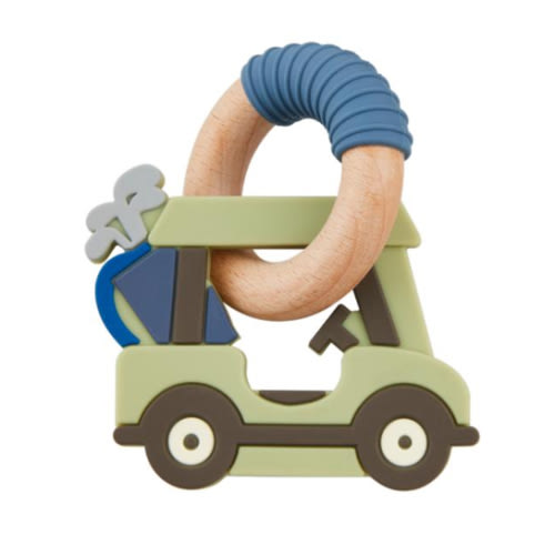 Golf Cart Silicone Teether | Mud Pie