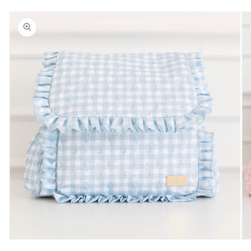 Ruffled Nylon Diaper Bag – Hollis