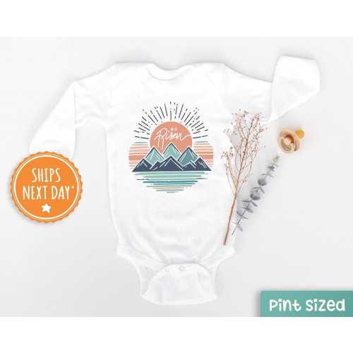 He is Risen Baby Onesie®- Bible Verse Baby Onesie® - Religious Easter Bodysuit - Cute Easter Baby Gift