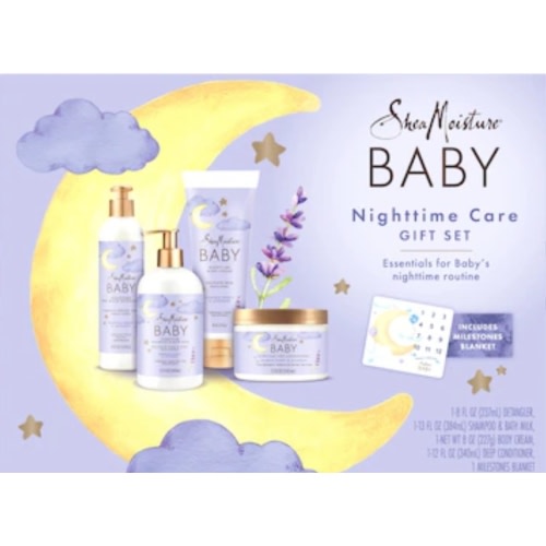SheaMoisture Baby Nighttime Care Gift Set 4piece | SheaMoisture