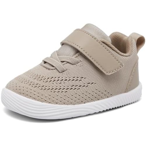 MORENDL Toddler Sneakers Baby Boys & Girls Barefoot Shoes Lightweight Breathable Walking Running Tennis Athletic Sport Shoes