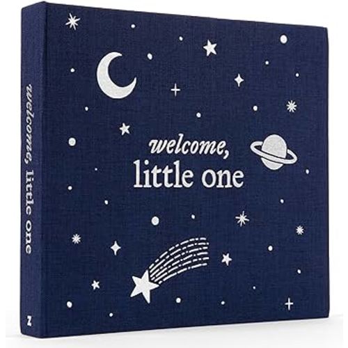 Welcome, Little One: A Keepsake Baby Journal and Baby Memory Book for Monthly Milestones and Memorable Firsts
