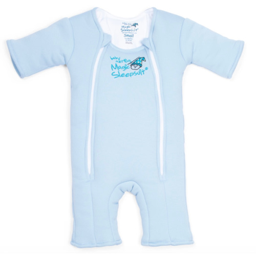 Blue Baby Merlin’s Magic Sleepsuit – 100% Cotton for Better Baby Sleep