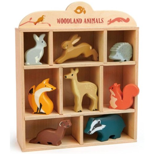 Woodland Wooden Animals Set