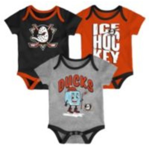 Outerstuff Infant Anaheim Ducks Multicolor Newborn Triple Header Creeper Set | Dick's Sporting Goods