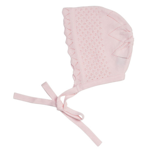 Girls Pointelle Knit Bonnet I Feltman Brothers
