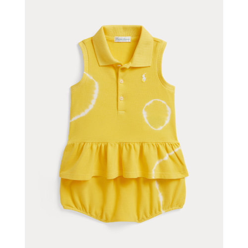 Tie-Dye Mesh Polo Shirt & Bloomer for Baby Girls | Ralph Lauren