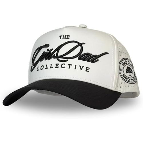 CITRUSY Athletic Trucker Golf Hat | Performance Mens 5 Panel Cap | Cool Breathable Waterproof Workout Running Snapback