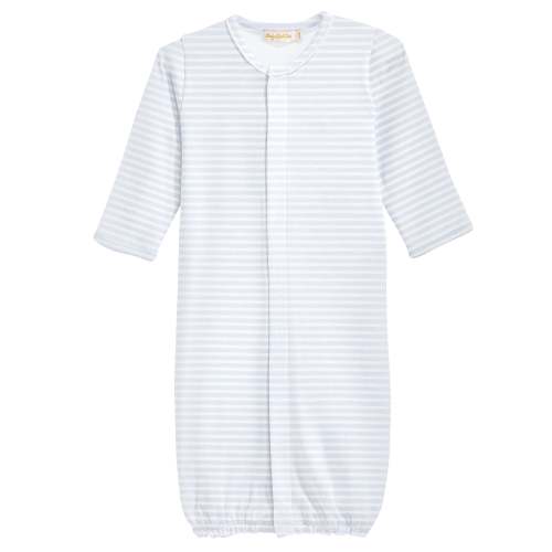 Printed Converter Gown, Stripes - NB