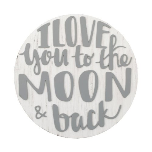 Harriet Bee Nick Love You to the Moon and Back Wood Nursery Framed Art & Reviews | Wayfair