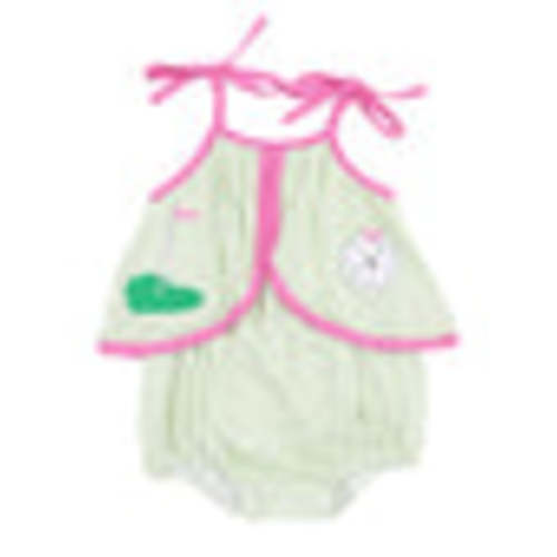 Swing Front Sunsuit, Golf Applique – SpearmintLOVE