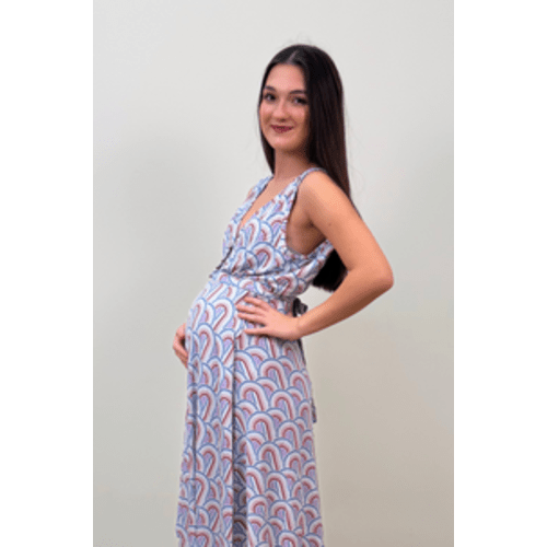 Juliet Labor & Postpartum Gown Rainbow Edition-Limited Time – Lila