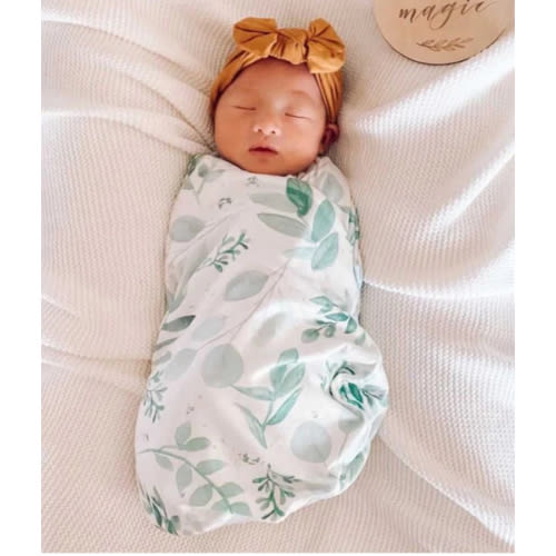 Mama Coco Cocoon Swaddle, Saged Eucalyptus, Size Medium