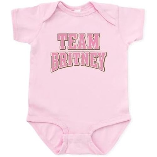 CafePress Team Britney Personalized Custom Infant Bodysuit Cute Infant Bodysuit Baby Romper