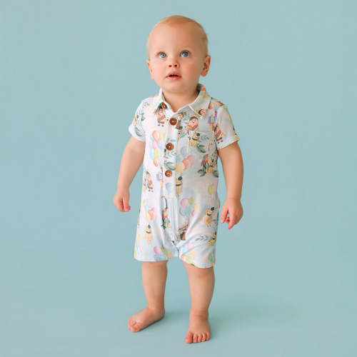 Disney Pixar’s Up Collared Henley Shortall