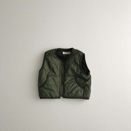 Toddler F25 Quilted Zip Vest (1-6y) - 2 Colors | AT NOON STORE