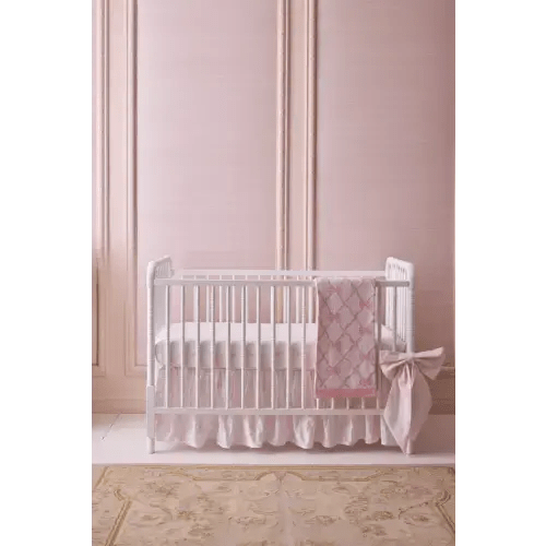 Embroidered Crib Skirt