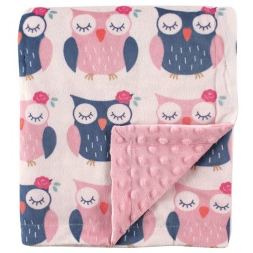 Hudson Baby Unisex Baby Plush Mink Blanket