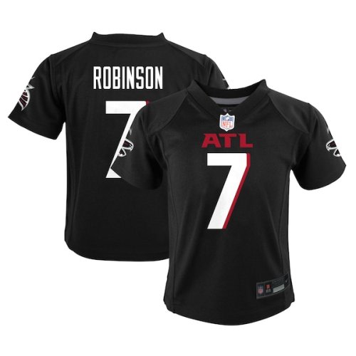 Toddler Atlanta Falcons Bijan Robinson Nike Black Game Jersey