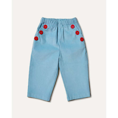 Powder Blue Cord Pants – Maison Pimpim