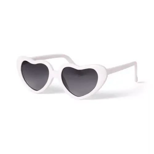 Baby White Baby Heart Sunglasses by Janie and Jack
