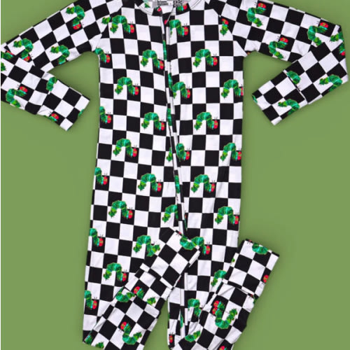 CATERPILLAR CHECK DREAM ROMPER