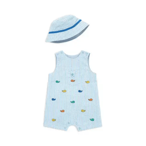 Boys' Whales Sunsuit & Hat | 3 mo