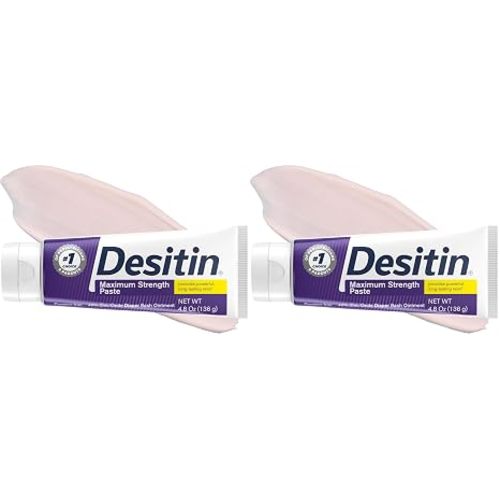 Desitin Maximum Strength Diaper Rash Paste, 40% Zinc Oxide, 4.8 oz