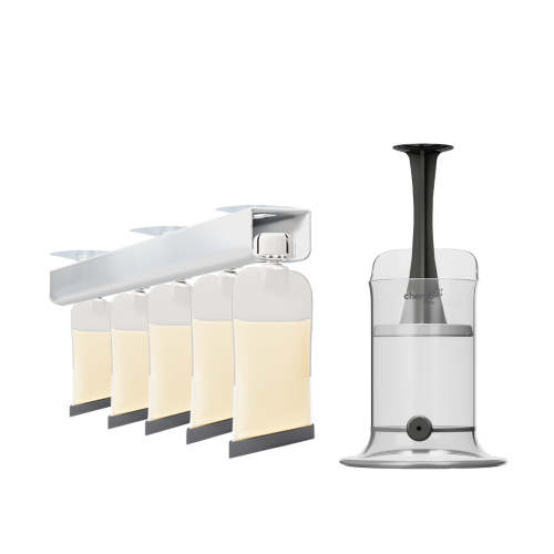 Reusable Silicone Food Pouch Yoghurt Kit 5PK