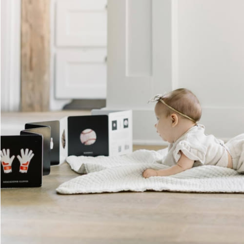 Baby's Tummy Time Sports: High-Contrast Fine Art for Visual Stimulation (Tabitha Paige Children's Book Series)