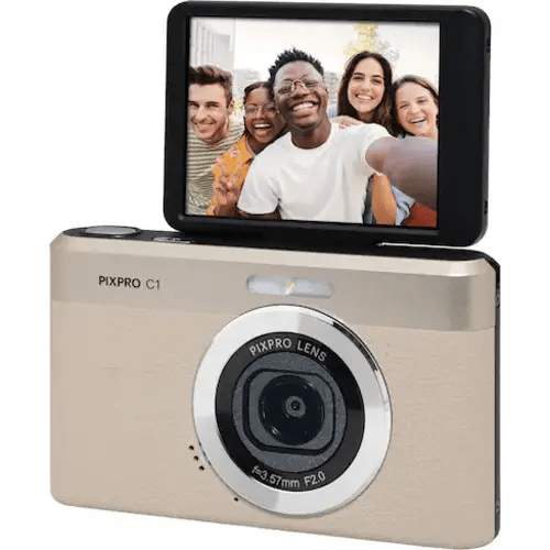 Kodak - PIXPRO C1 Digital Camera - Tan