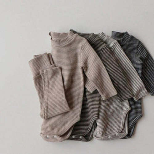 Long Sleeved Striped Loungewear Set – Teeny Mini Me