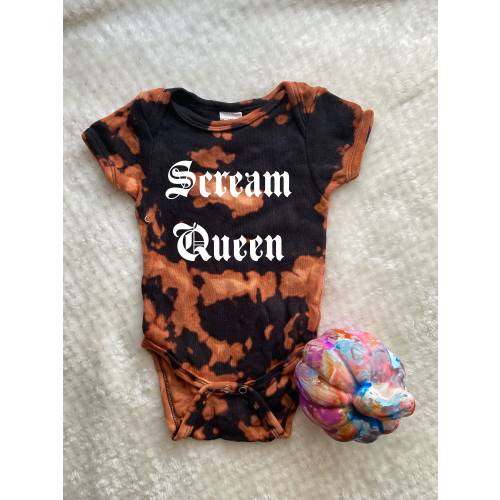 Scream Queen Bodysuit // Halloween Bodysuit // Scary Bodysuit