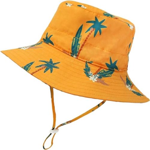 Baby Sun Hat Baby Boy Hats Toddler Hat UPF 50+ Bucket Hat for Baby Girls Infant Beach Hat with Wide Brim Kids Caps