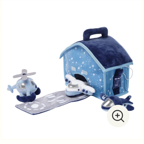 Interactive Airport Plush Play Set