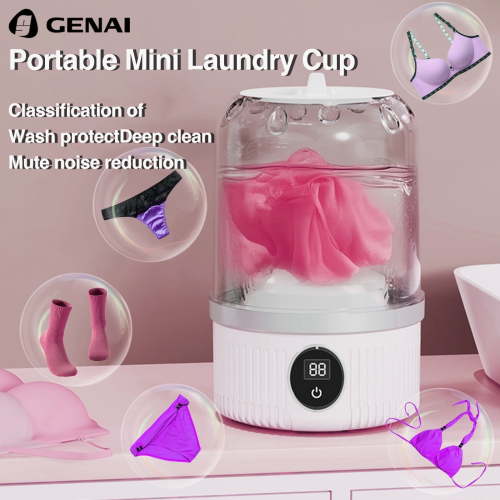Portable Mini Washing Machine USB Powered Compact Washer for Travel Camping RV Dorm Baby Clothes Underwear Socks