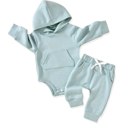 Aalizzwell Infant Baby Winter Hoodie Outfit