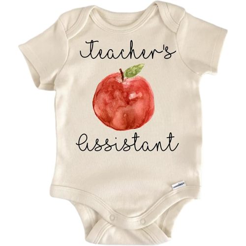 Teacher Baby Bodysuit – Funny Infant Outfit, Unisex Cotton Baby Clothes, Soft Short Sleeve Newborn Bodysuit