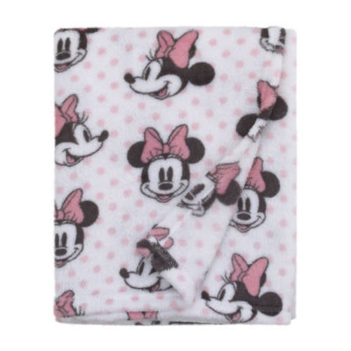 Nojo Fleece Minnie Mouse Baby Blanket