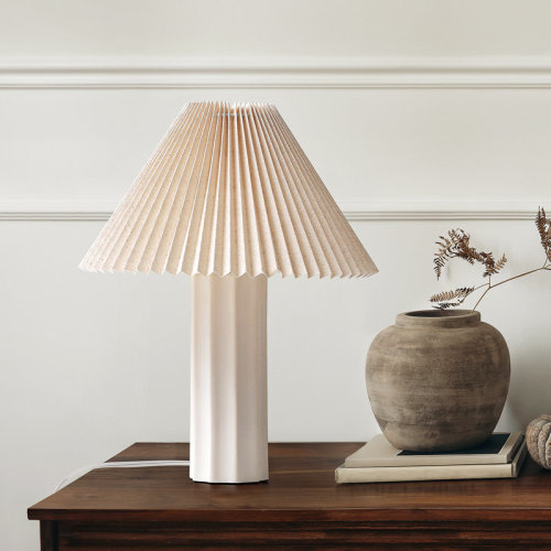 Wrought Studio™ Mongeau 17" H Ceramic Table Lamp & Reviews | Wayfair