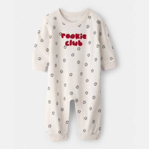 Baby Carter's Rookie Club French Terry Jumpsuit