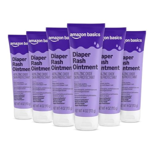 Amazon Basics Diaper Rash Ointment 4 Oz 6 pack
