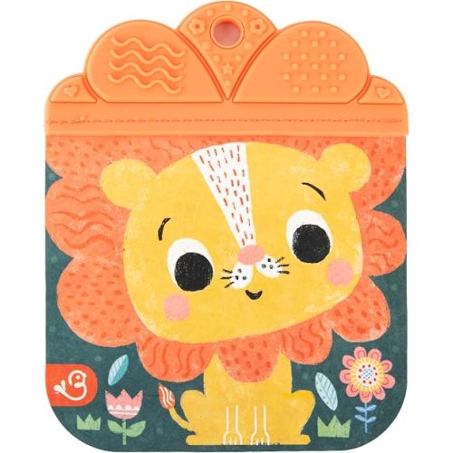 Tuffy Brave Like a Lion - Washable, Chewable, Unrippable Pages With Hole For Stroller Or Toy Ring, Teether Tough (A Tuffy Book)
