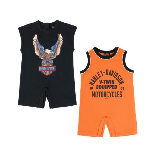 Infant Boys 2 Pack Rompers | Harley-Davidson USA